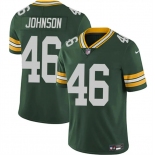 Men's Green Bay Packers #46 Amar Johnson Green 2025 Vapor Untouchable Limited Football Stitched Jersey