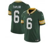 Men's Green Bay Packers #6 Tyrod Taylor Green 2026 Vapor Untouchable Limited Football Stitched Jersey Men's Green Bay Packers #6 Tyrod Taylor Green 2026 Vapor Untouchable Limited Football Stitched Jersey