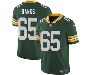 Men's Green Bay Packers #65 Aaron Banks Green 2025 Vapor Untouchable Limited Football Stitched Jersey