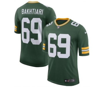 Men's Green Bay Packers #69 David Bakhtiari Green 2025 Vapor Untouchable Limited Football Stitched Jersey
