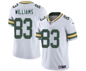 Men's Green Bay Packers #83 Savion Williams White 2025 Draft Vapor Untouchable Limited Football Stitched Jersey