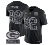Men's Green Bay Packers #92 Reggie White Black 2026 F.U.S.E. Salute to Service Limited Football Stitched Jersey Men's Green Bay Packers #92 Reggie White Black 2026 F.U.S.E. Salute to Service Limited Football Stitched Jersey