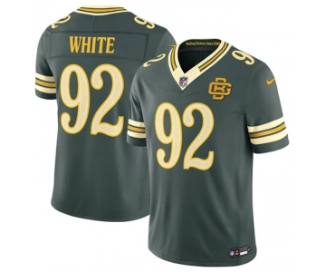 Men's Green Bay Packers #92 Reggie white Dark Green 2026 F.U.S.E. Rivalries Collection Limited Football Stitched Jersey