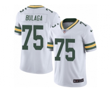 Men's Nike Green Bay Packers #75 Bryan Bulaga Limited White Rush NFL Jersey