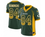 Men's Nike Green Bay Packers #84 Lance Kendricks Limited Green Rush Drift Fashion NFL Jersey