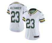 Women Nike Green Bay Packers #23 Jaire Alexander White Stitched NFL Vapor Untouchable Limited Jersey