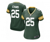 Women Nike Green Bay Packers #25 Marwin Evans Game Green Team Color NFL Jersey