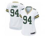 Women Nike Green Bay Packers #94 Dean Lowry Game White NFL Jersey