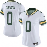 Women's Green Bay Packers #0 Matthew Golden White 2025 Draft Vapor Untouchable Limited Stitched Football Jersey Women's Green Bay Packers #0 Matthew Golden White 2025 Draft Vapor Untouchable Limited Stitched Football Jersey