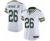 Women's Green Bay Packers #26 Darnell Savage Jr. White Vapor Untouchable Limited Player Football Jersey