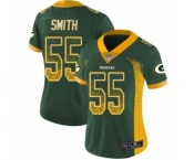 Women's Green Bay Packers #55 Za'Darius Smith Limited Green Rush Drift Fashion Football Jersey