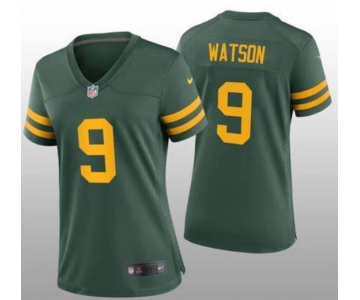 Women's Green Bay Packers #9 Christian Watson Green Legend Stitched Football Jersey
