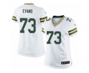 Women's Nike Green Bay Packers #73 Jahri Evans Limited White NFL Jersey