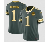 Youth Green Bay Packers #1 Micah Parsons Dark Green 2026 Rivalries Collection Limited Football Stitched Jersey Youth Green Bay Packers #1 Micah Parsons Dark Green 2026 Rivalries Collection Limited Football Stitched Jersey