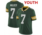 Youth Green Bay Packers #7 Quay Walker Green Vapor Untouchable Limited Stitched Football Jersey