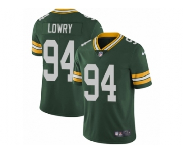 Youth Nike Green Bay Packers #94 Dean Lowry Green Team Color Vapor Untouchable Limited Player NFL Jersey