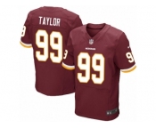 Men's Nike Washington Redskins #99 Phil Taylor Elite Burgundy Red Team Color NFL Jersey