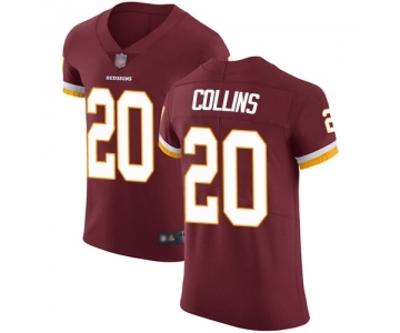 Men's Washington Redskins #20 Landon Collins Burgundy Red Team Color Vapor Untouchable Elite Player Football Jersey