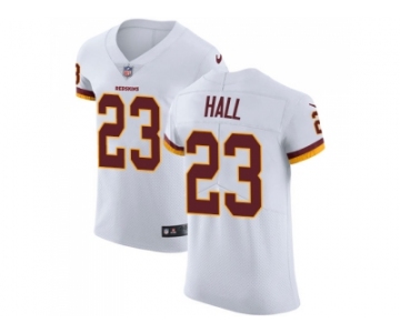 Nike Washington Redskins #23 DeAngelo Hall White Men Stitched NFL Vapor Untouchable Elite Jersey
