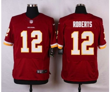 nike nfl jerseys washington redskins #12 roberts red[Elite]