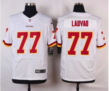 nike nfl jerseys washington redskins #77 lauvao white[new Elite]