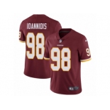 Men Nike Washington Redskins #98 Matthew Ioannidis Burgundy Red Team Color Vapor Untouchable Limited Player NFL Jersey