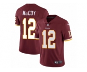 Men's Nike Washington Redskins #12 Colt McCoy Vapor Untouchable Limited Burgundy Red Team Color NFL Jersey