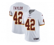 Men's Nike Washington Redskins #42 Charley Taylor Vapor Untouchable Limited White NFL Jersey
