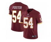 Men's Nike Washington Redskins #54 Mason Foster Vapor Untouchable Limited Burgundy Red Team Color NFL Jersey