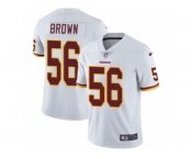 Men's Nike Washington Redskins #56 Zach Brown Vapor Untouchable Limited White NFL Jersey