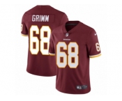 Men's Nike Washington Redskins #68 Russ Grimm Vapor Untouchable Limited Burgundy Red Team Color NFL Jersey