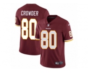 Men's Nike Washington Redskins #80 Jamison Crowder Vapor Untouchable Limited Burgundy Red Team Color NFL Jersey Men's Nike Washington Redskins #80 Jamison Crowder Vapor Untouchable Limited Burgundy Red Team Color NFL Jersey