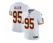 Men's Nike Washington Redskins #95 Jonathan Allen Vapor Untouchable Limited White NFL Jersey
