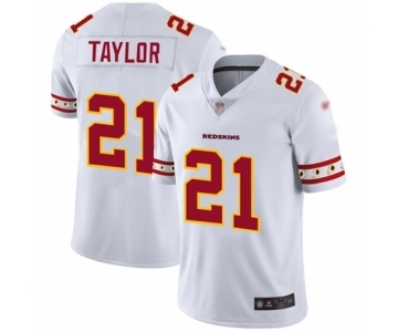 Men's Washington Redskins #21 Sean Taylor White Team Logo Fashion Limited Player Football Jersey