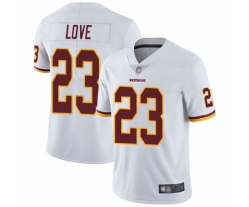 Men's Washington Redskins #23 Bryce Love White Vapor Untouchable Limited Player Football Jersey