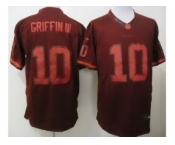 nike nfl jerseys washington redskins #10 robert griffin III red[drenched limited]