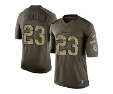 nike nfl jerseys washington redskins #23 hall army green[nike Limited Salute To Service]