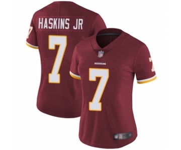 Women Washington Redskins #7 Dwayne Haskins Burgundy Red Team Color Vapor Untouchable Limited Player Football Jersey