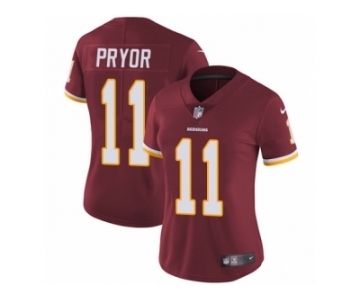 Women's Nike Washington Redskins #11 Terrelle Pryor Vapor Untouchable Limited Burgundy Red Team Color NFL Jersey