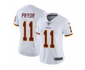 Women's Nike Washington Redskins #11 Terrelle Pryor Vapor Untouchable Limited White NFL Jersey