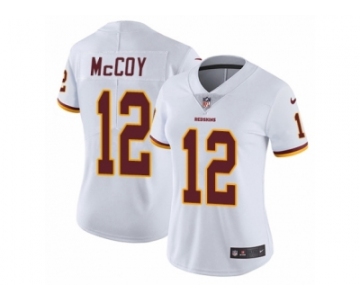 Women's Nike Washington Redskins #12 Colt McCoy Vapor Untouchable Limited White NFL Jersey