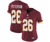Women's Nike Washington Redskins #26 Adrian Peterson Burgundy Red Team Color Vapor Untouchable Elite Player NFL Jersey