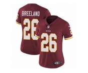 Women's Nike Washington Redskins #26 Bashaud Breeland Vapor Untouchable Limited Burgundy Red Team Color NFL Jersey