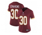 Women's Nike Washington Redskins #30 Su'a Cravens Vapor Untouchable Limited Burgundy Red Team Color NFL Jersey