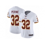 Women's Nike Washington Redskins #32 Samaje Perine Vapor Untouchable Limited White NFL Jersey