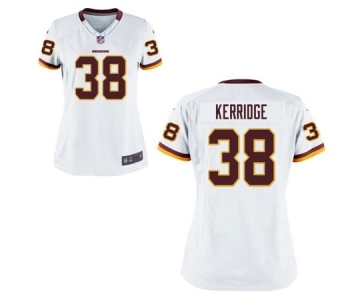 Women's Nike Washington Redskins #38 Kendall Fuller White NFL Jersey