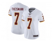 Women's Nike Washington Redskins #7 Joe Theismann Vapor Untouchable Limited White NFL Jersey