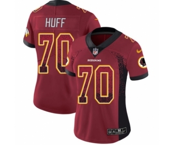 Women's Nike Washington Redskins #70 Sam Huff Limited Red Rush Drift Fashion NFL Jersey