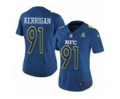 Women's Nike Washington Redskins #91 Ryan Kerrigan Limited Blue 2017 Pro Bowl NFL Jersey