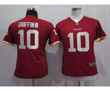 nike women nfl jerseys washington redskins #10 griffin red[nike]